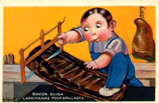 Advert Bacon Olida French