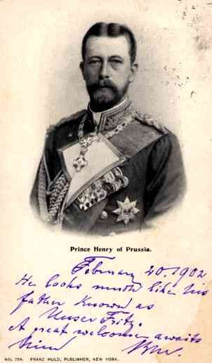 Prussian Prince Henry