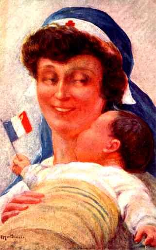 Nurse Child Flag French