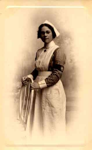 British Nurse Real Photo