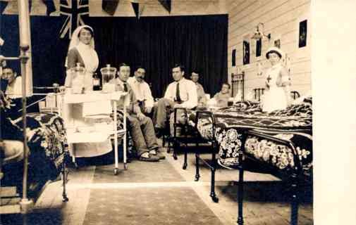 Red Cross Nurses Military Hospital WWI RP