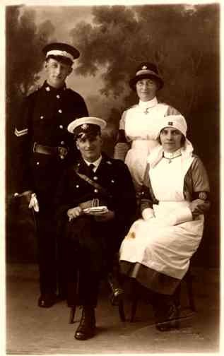Nurse Military WW1 Real Photo