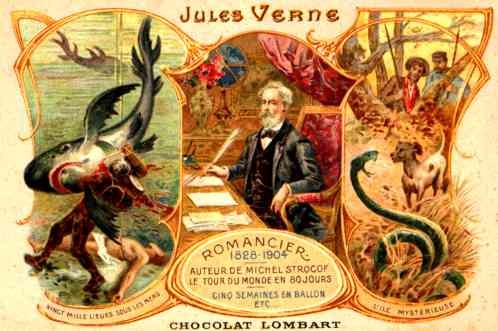 Advert Chocolate Jules Verne Diver