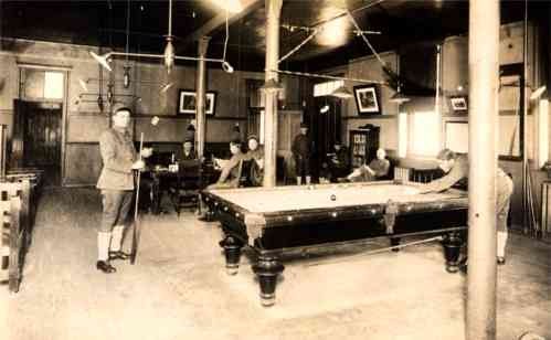 Billiards Soldiers Real Photo