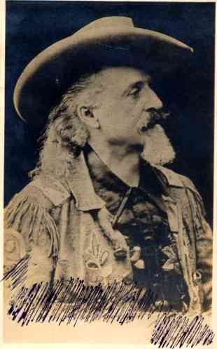 Col Cody Buffalo Bill RP Circus