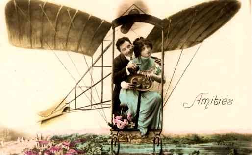 Airplane Couple Rose RP Fantasy