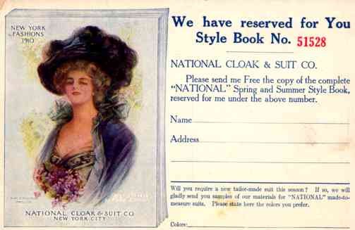 Advert Style Book Boileau Lady NYC