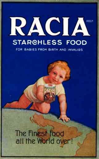 Advert Racia Food Child British