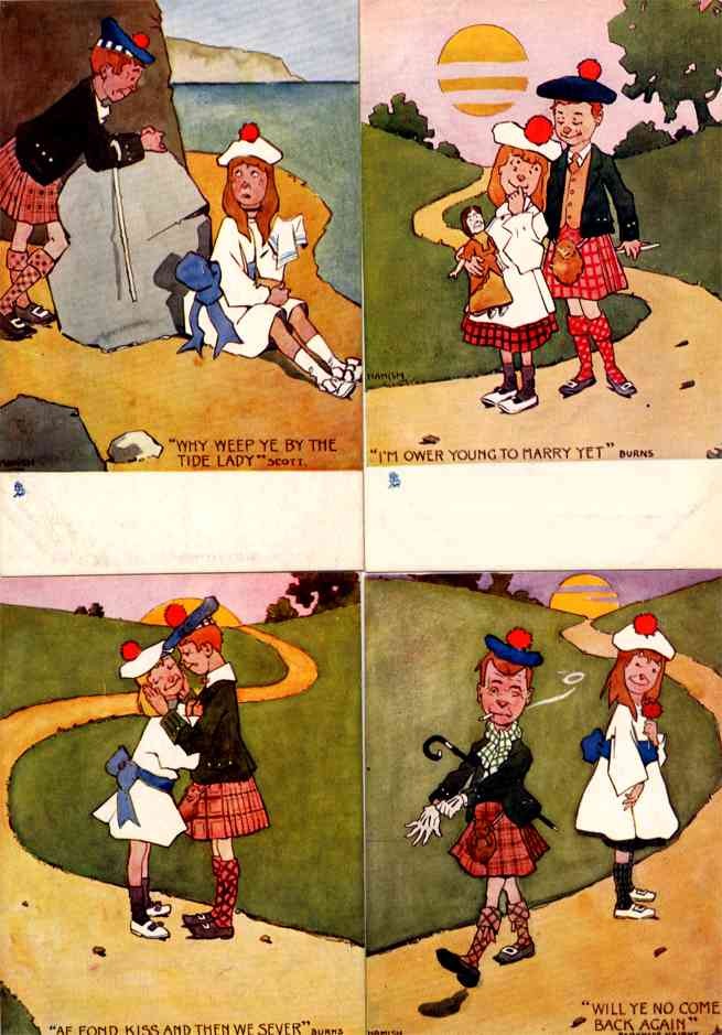 Scottish Children Tuck Set