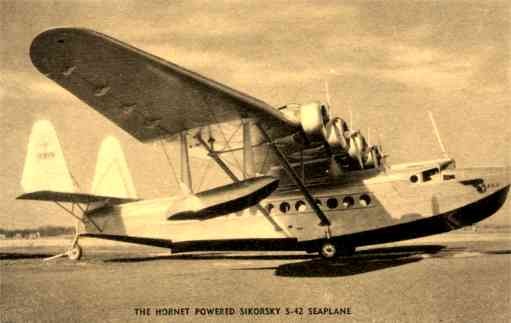 Sykorsky Airplane Aviation Pan Am