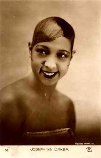 Black Josephine Baker RP French