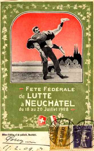 Wrestling Festival 1908 Swiss