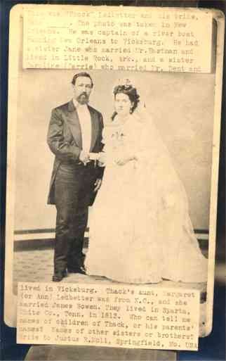 Marriage Real Photo Cabinet Card Postcard MO