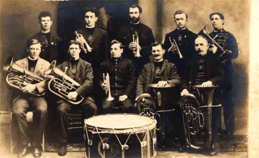 Salvation Army Brass Band Real Photo