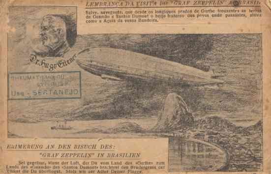 Graf Zeppelin Flight Brazil