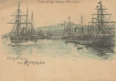 Ocean Liner & Harbor Curacao