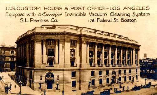 Los Angeles Post Office Advert RP CA
