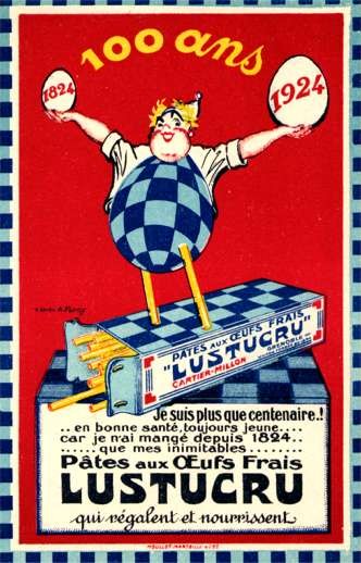 Advert Pasta & Clown French