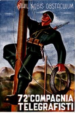 Italian Futurist Soldier & Telegraph