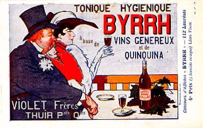 Advert Tonic Byrrh French
