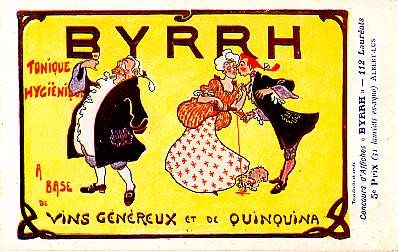 Advert Tonic Byrrh & Dog French