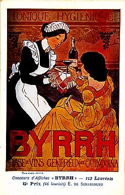 Advert Tonic Byrrh French