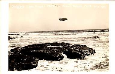 Dirigible Ocean Beach RP Aviation CA