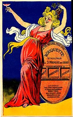 Advert Rouquette French Wine