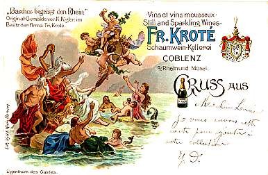 Advert Fr. Krote Wine & Mermaids