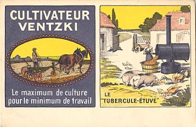 Advert Cultivator Farming Livestock