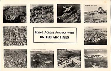 Advertising United Air Lines RP