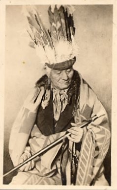 Indian Chief Navajo Real Photo