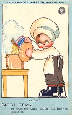 Advertising Pasta Remy Belgian