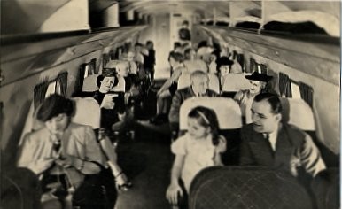Advert United Airlines Real Photo