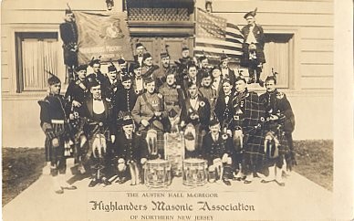 Masonic Assocation Real Photo NJ