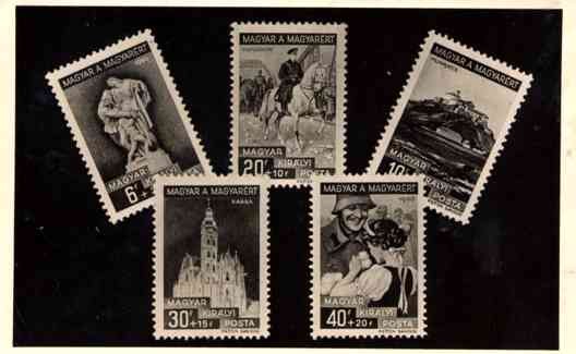 Military Horse Stamps RP Hungary