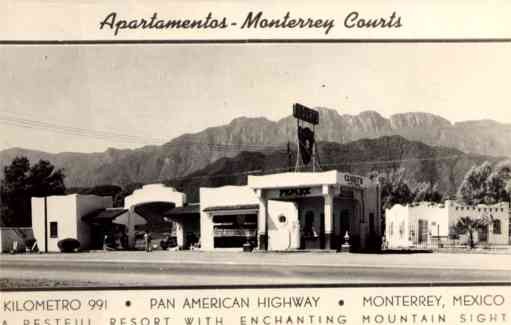 Advert Monterrey Resort Mexico RPPC