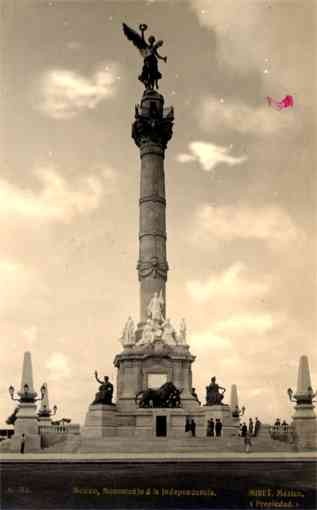 Miret Monument Real Photo Mexican
