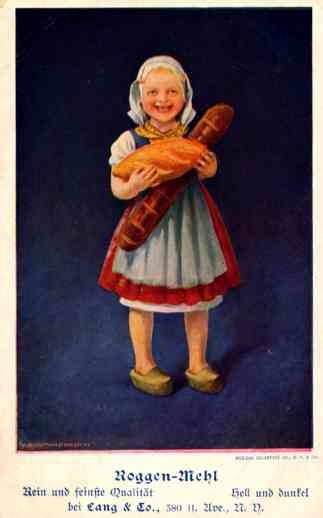 Advert Bread Child NYC