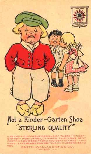 Advert Shoe Co Children Kiss IL