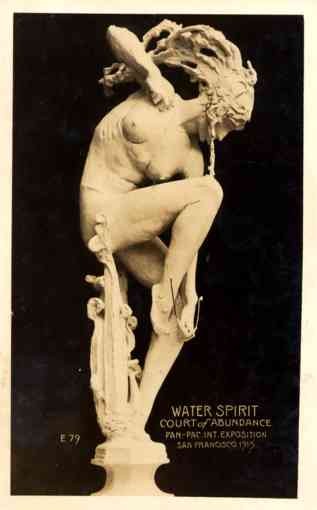 Nude Statue PPIExpo 1915 RP CA