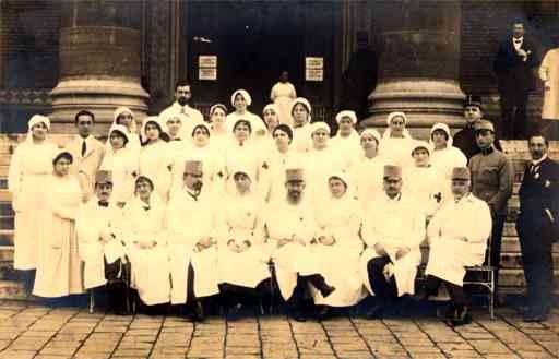 Red Cross Nurses & Military WWI RP