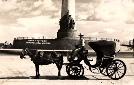 Horse-Drawn Wagon Mexico RPPC