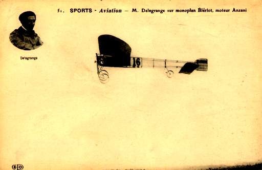 Delagrange Airplane Bleriot Aviation