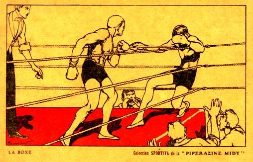 Boxing Art Nouveau Spanish