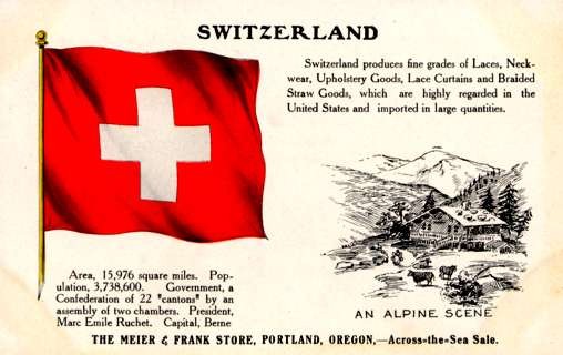 Switzerland Flag Farming OR