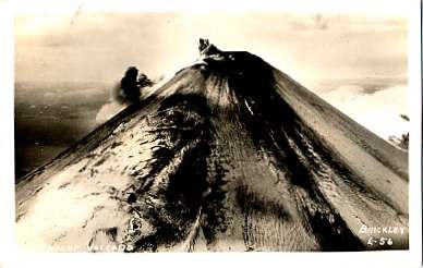 WWII Pavlof Volcano Real Photo