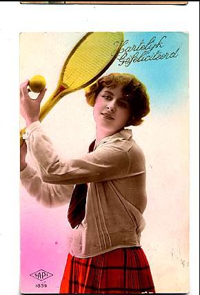Tennis Player Hand-Tinted RP