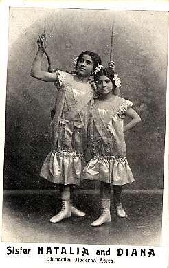 Acrobat Sisters Circus
