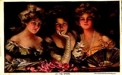 Boileau Art Nouveau Ladies Fan NYC
